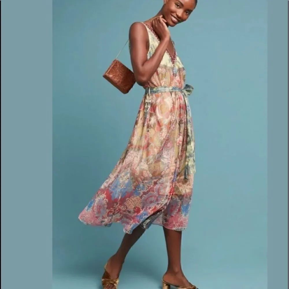 Anthropologie Hemant Nandita Johansen Dress